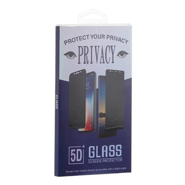 0.26mm 9H 3D Highly Transparent Privacy Anti-glare Tempered Glass Film for iPhone 8 & 7 - iPhone 8 & 7 / Black