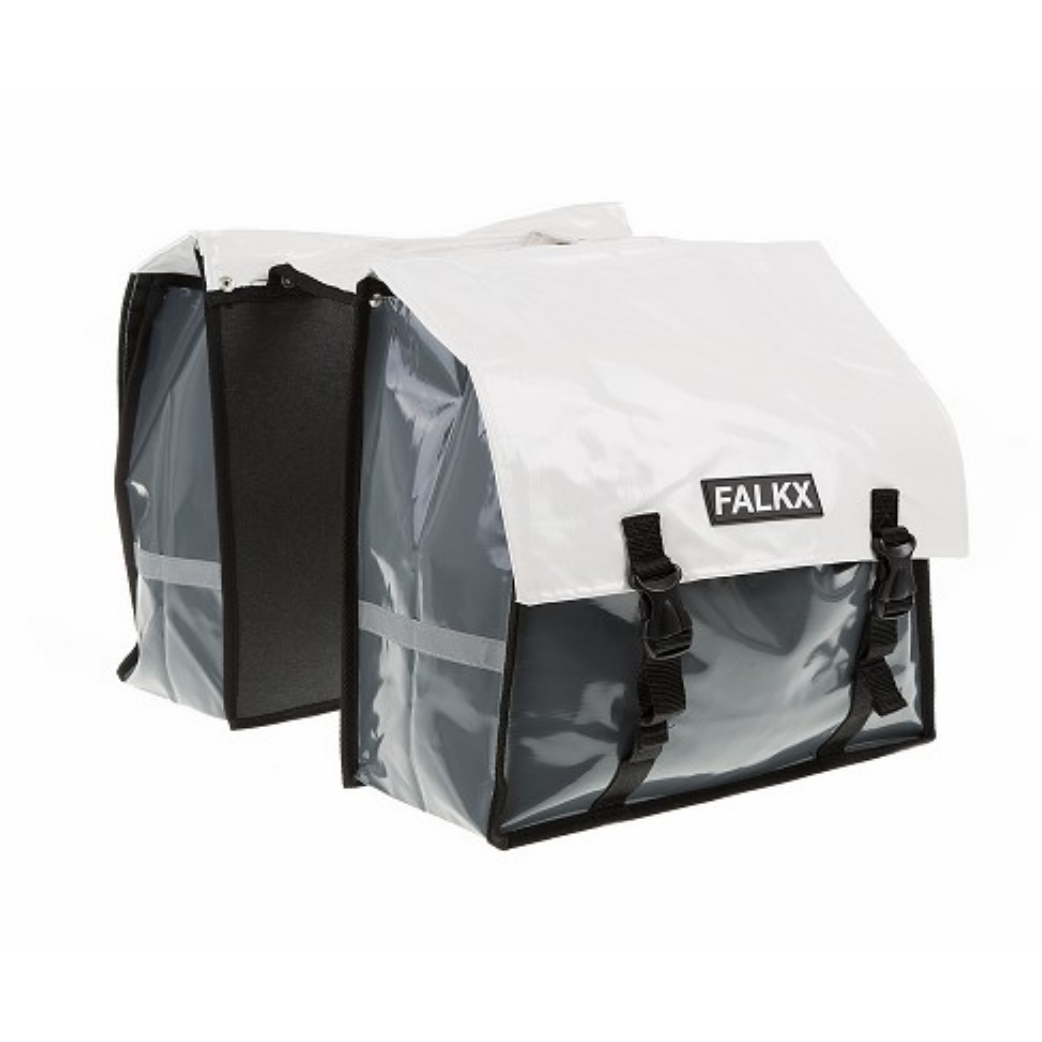 FA0601C Falkx Tas Bisonyl wit-grijs