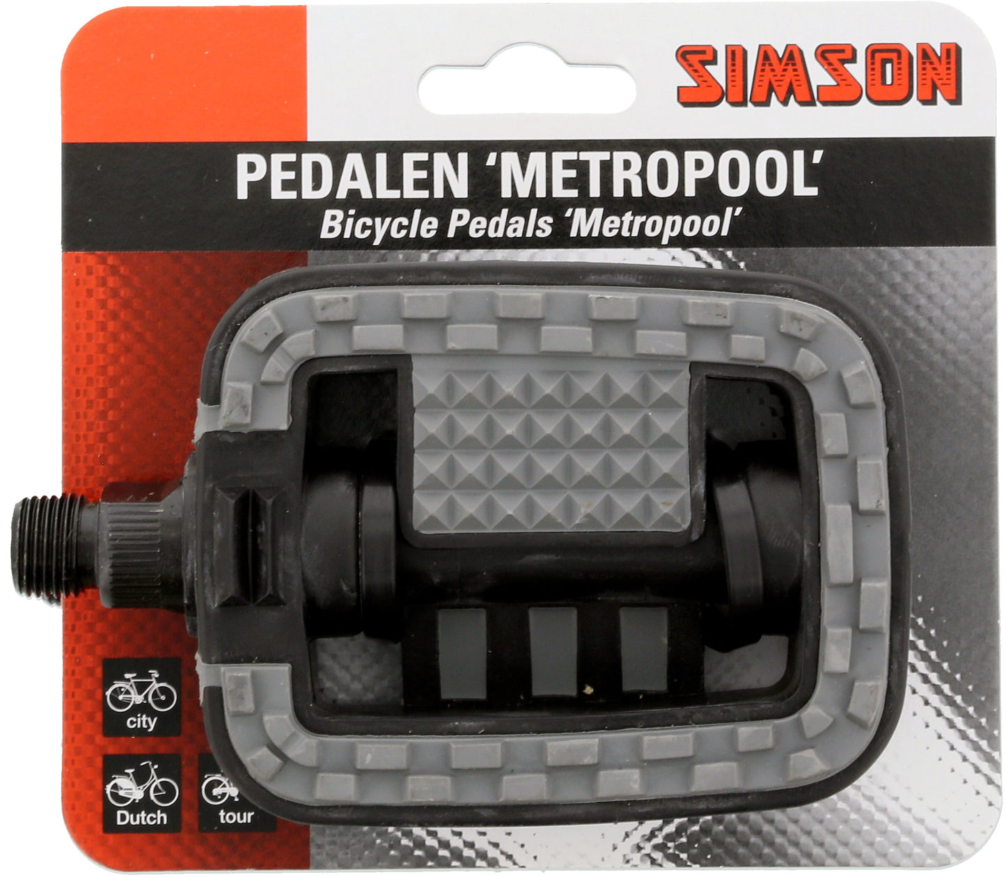 RE0102A Simson pedalen 'Metropool'