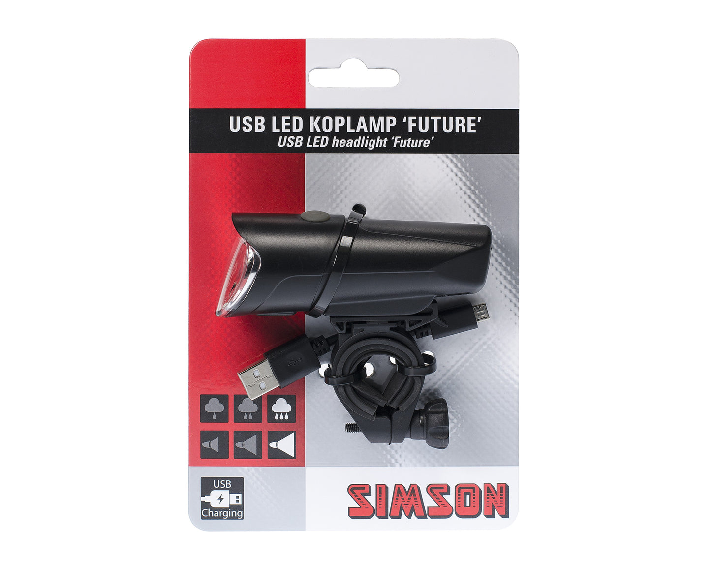 RE1006A Simson USB LED koplamp 'Future'