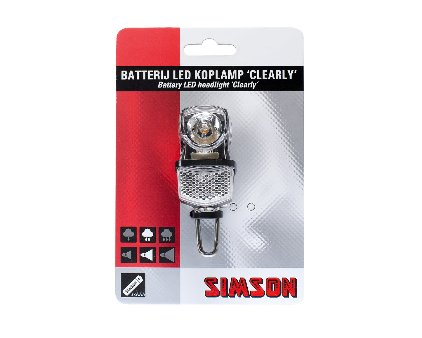 FA0301D Simson batterij LED koplamp