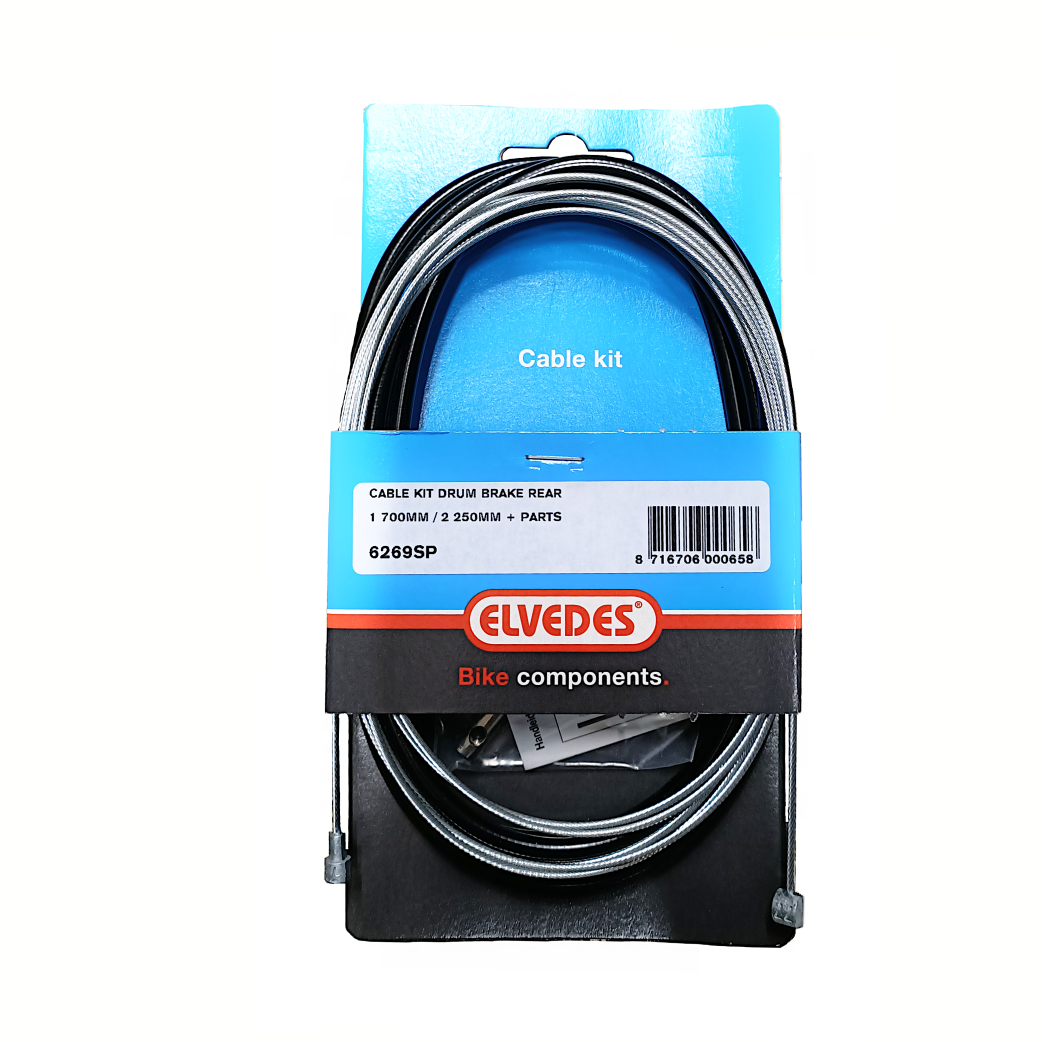 QB0401A Kabel achterrem+draadeind+imbus