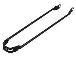BD0903A Spatbordstang mat-zwart