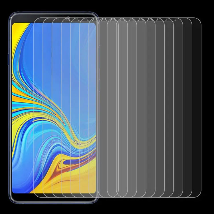 10 PCS 0.26mm 9H 2.5D Explosion-proof Tempered Glass Film for Galaxy A9 (2018) / A9s For Galaxy A9 (2018) / A9s (10