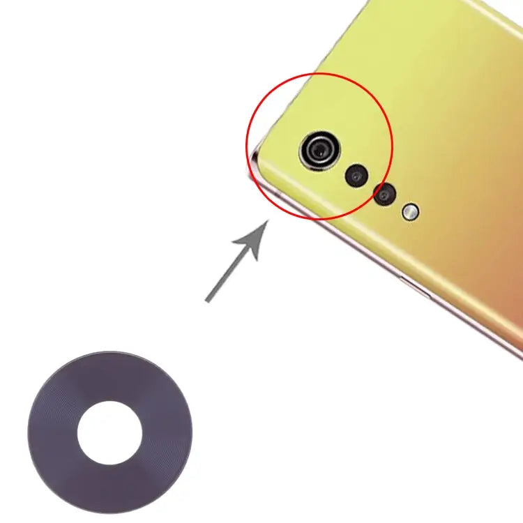 10 PCS Back Camera Lens for LG Velvet 4G / Velvet 5G For LG Velvet 4G / Velvet 5G - For LG Velvet 4G / Velvet 5G