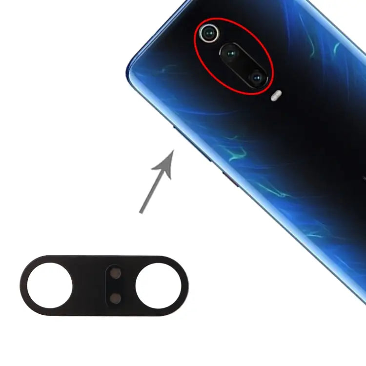 10 PCS Back Camera Lens for Xiaomi 9T / Redmi K20 / 9T Pro / Redmi K20 Pro For Xiaomi Redmi K20 - For Xiaomi Redmi K20