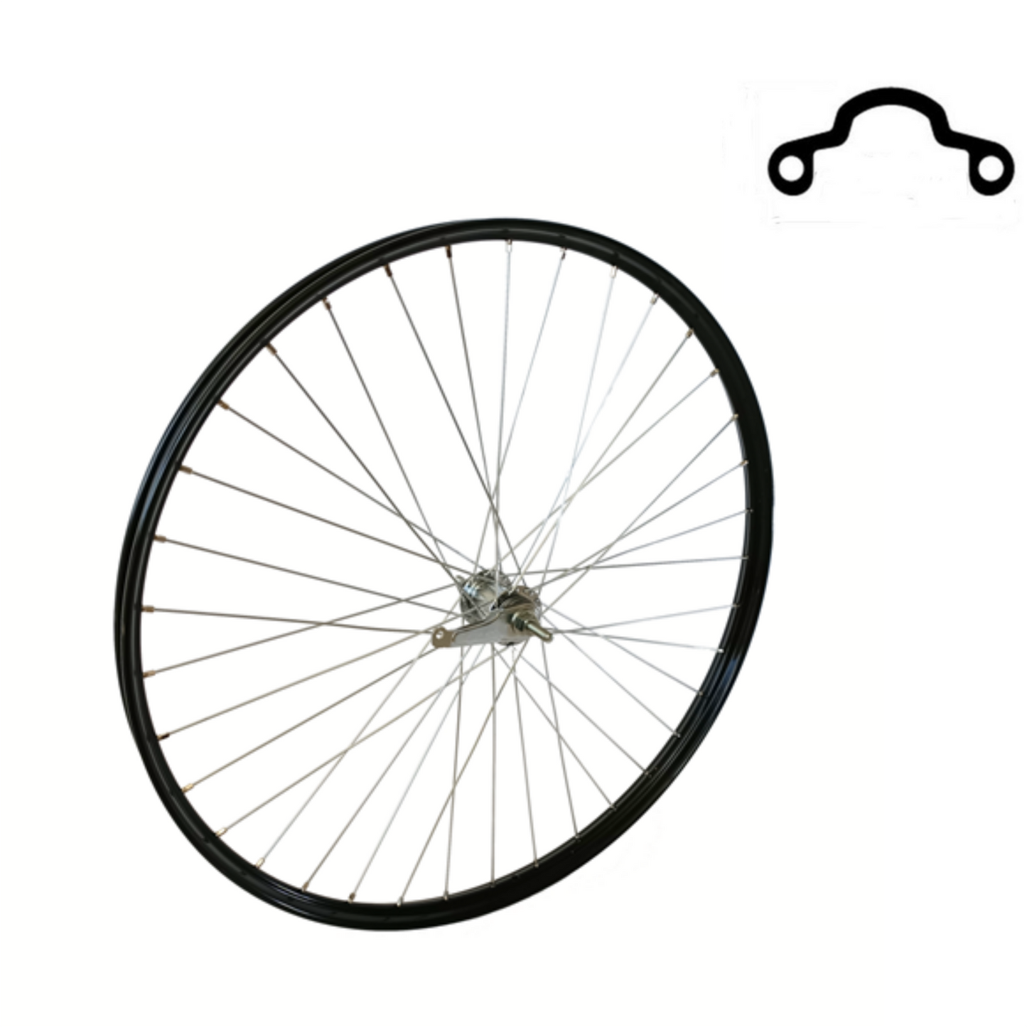 Z Achterwiel 28x1 1/2 zwart/Shimano