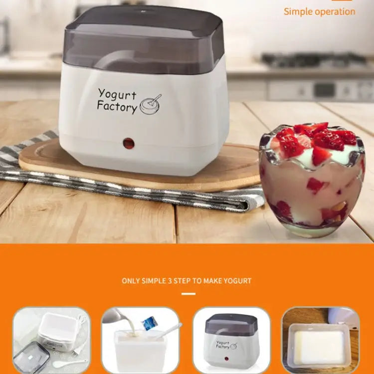 110V-220V Electric Yogurt Maker Multifunctional full-Automatic Natto Fermenting Machine Yogurt Fermentation Tank CN Plug