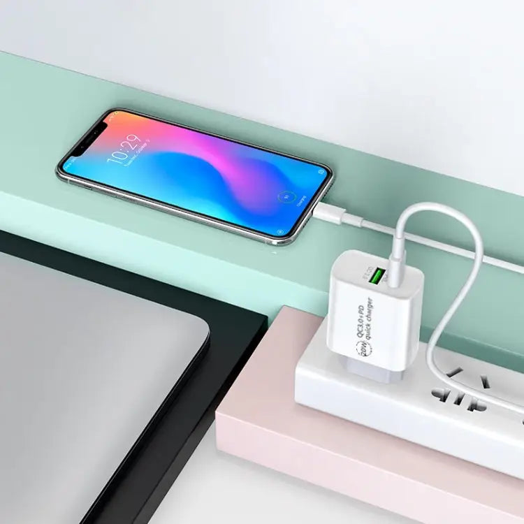 12W 5V/2A USB-C / Type-C to 8 Pin PD Fast Charging Cable Cable Length: 1m - 12W 5V/2A