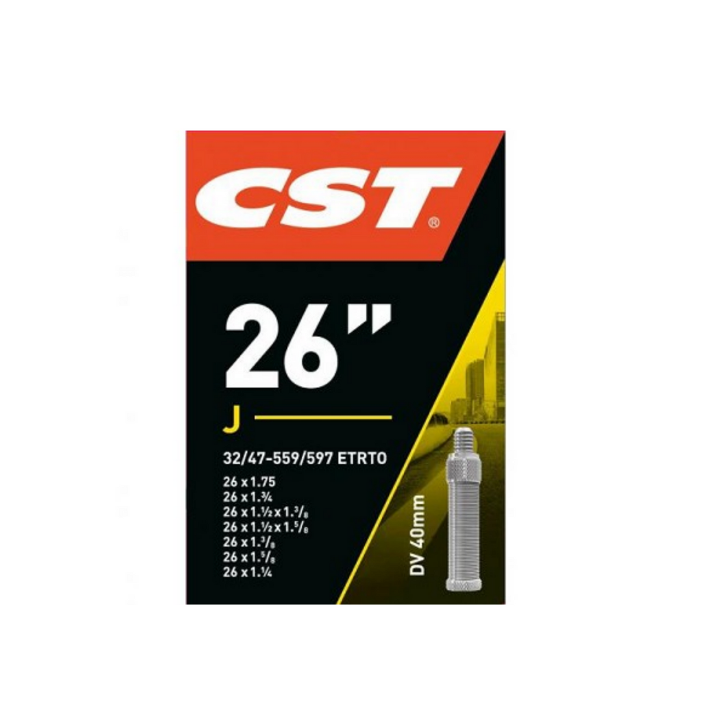 FA2102C CST bib 26x1 3/8 Du