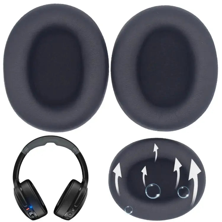 1pair For Skullcandy Crusher ANC 2 Headphone Leather Sponge Cover Gaming Headset Earmuffs - Apple Accessories