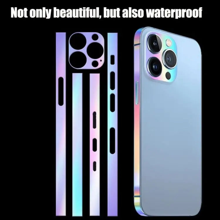 2 Sets Dazzle Colour Luminous Side Frame Film