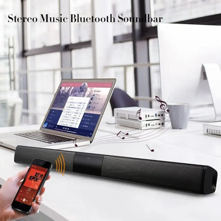 20W TV Soundbar Bluetooth Speaker FM Radio Home Theater System Portable Wireless Subwoofer Bass MP3 Music Boombox