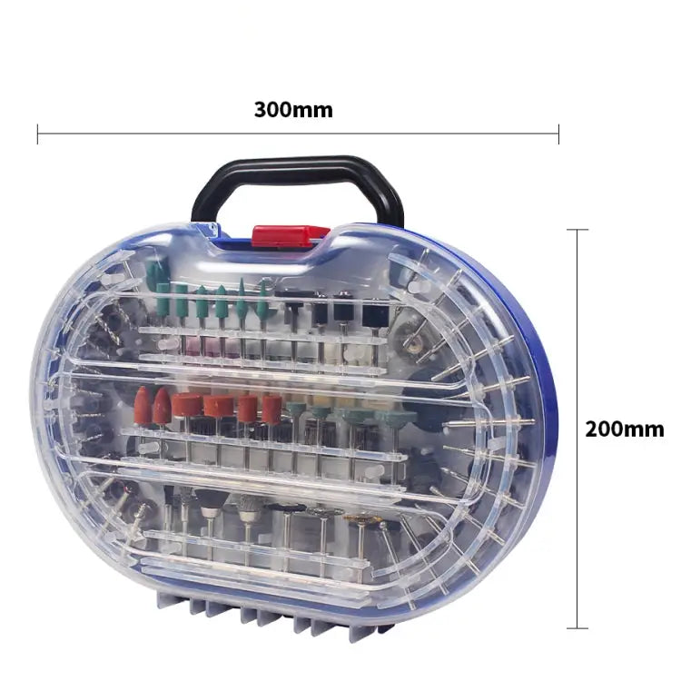 276 PCS/Set Hilda KSDMPJ-3 Polishing Rotary Tool Bit Set Electric Grinding Accessories 276 PCS/Set - 276 PCS/Set