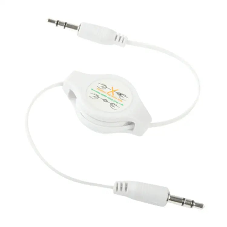 3.5mm Retractable Aux Audio Cable Compatible with Phones Tablets Headphones MP3 Player Car/Home Stereo & More Length: