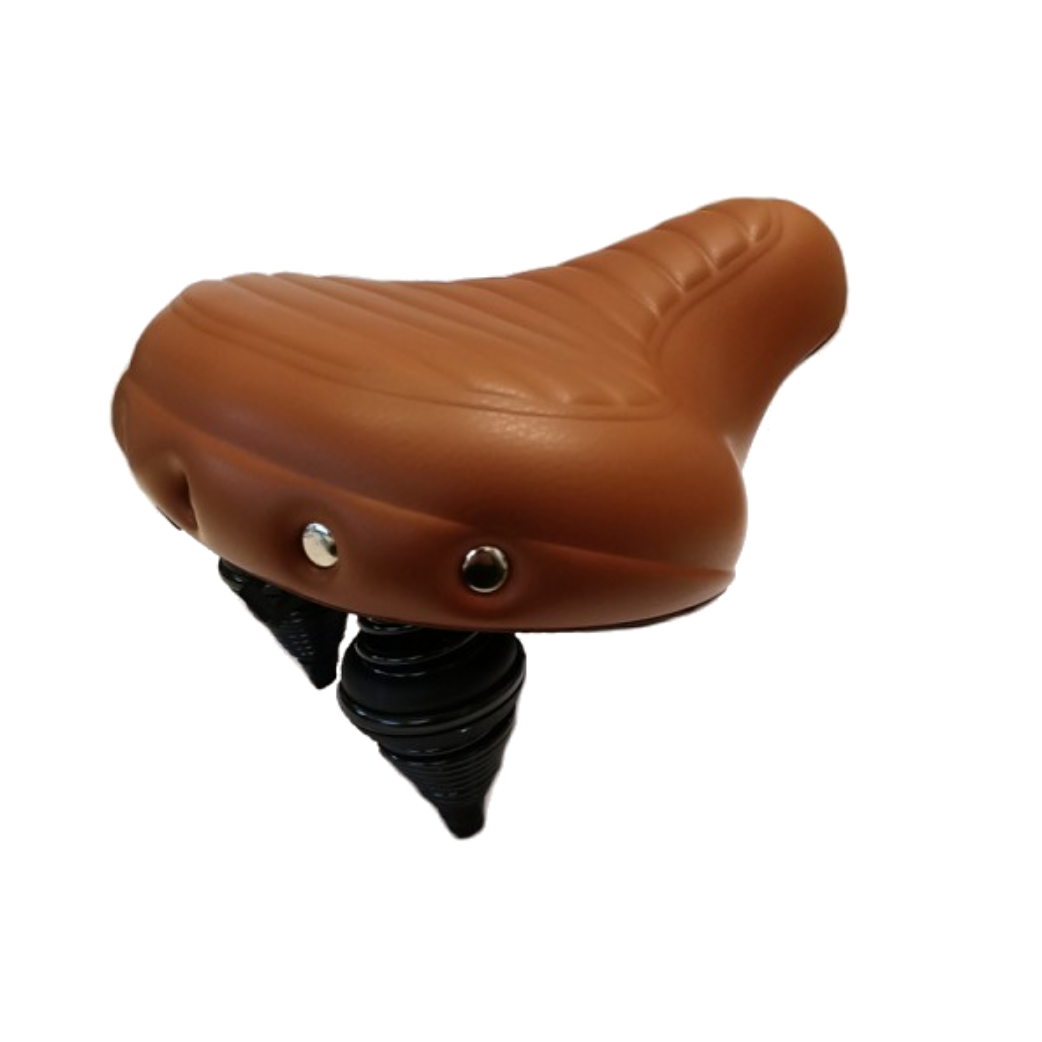 FD2001C Selle Comfort Zadel bruin ribbel