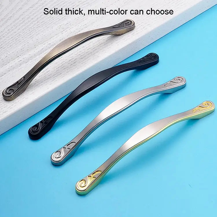 4041-128 Green Ancient Zinc Alloy Cabinet Handle Pitch: 128mm 4041-128 Green Ancient - 4041-128 Green Ancient