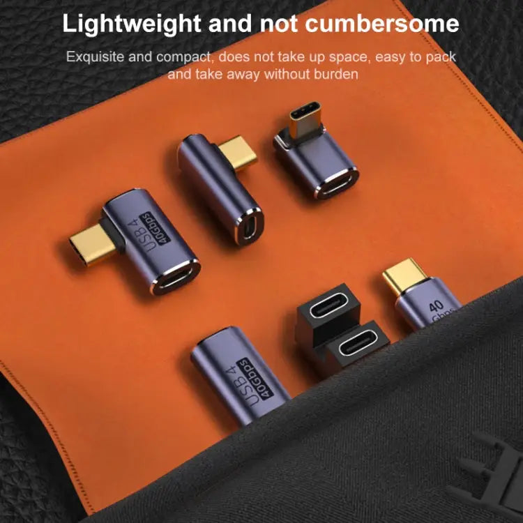 40Gbps USB-C / Type-C 4.0 Female to Female Alloy Adapter Type-C 4.0 F to F - Type-C 4.0 F to F