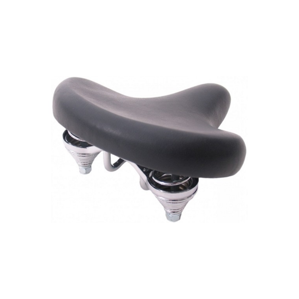 FB1402B zadel kind transportfiets zwart