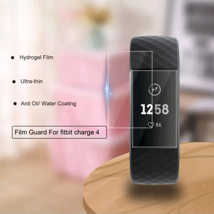 5 PCS for Fitbit Charge 3 / 4 TPU Soft Explosion-proof Screen Film For Fitbit Charge 3 - For Fitbit Charge 3