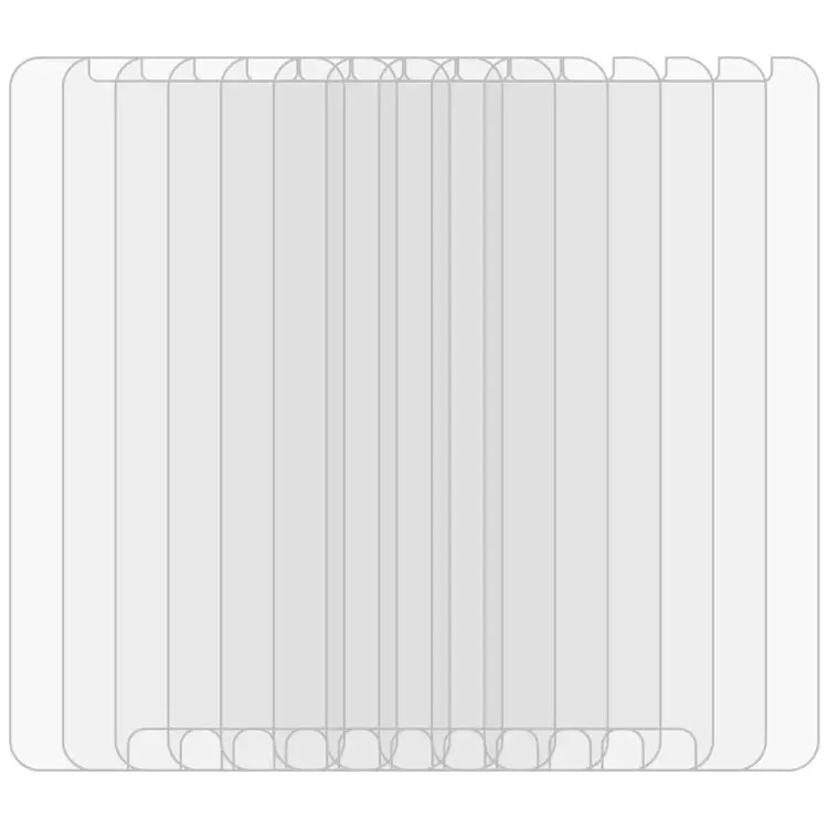 50 PCS For Galaxy J3 (2017) (EU Version) 0.26mm 9H Surface Hardness 2.5D Explosion-proof Non-full Screen Tempered Glass