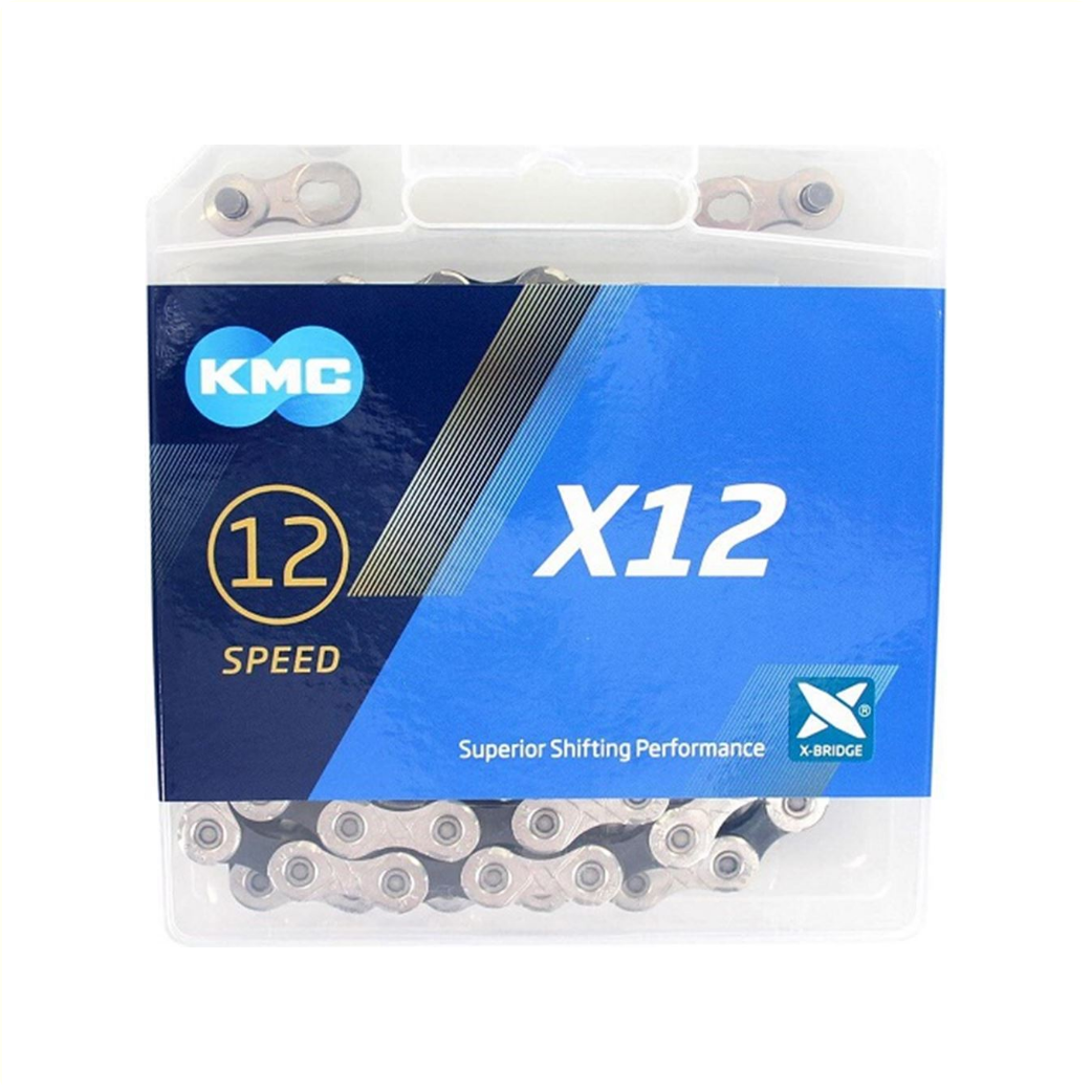 BE0905A Ketting KMC X12 zilver/zwart