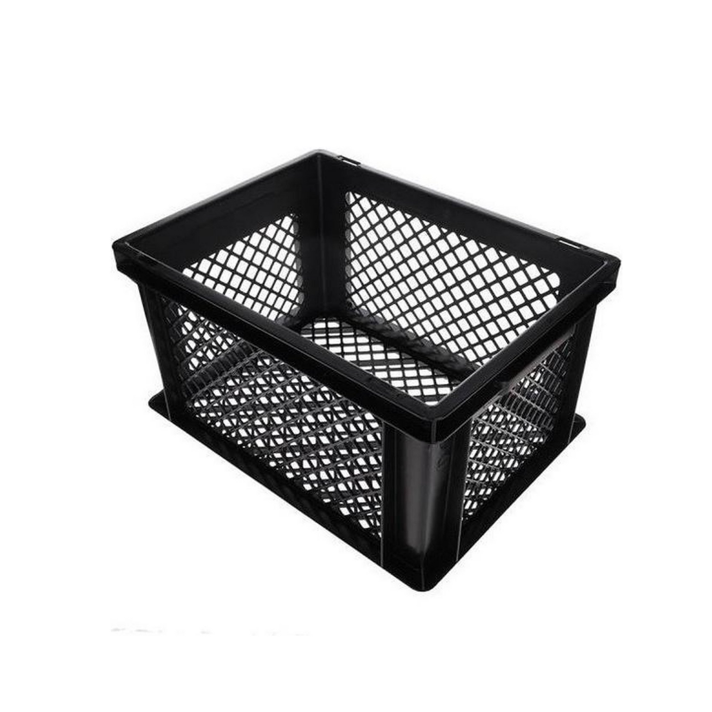 FG1001A Zwart fietskrat 26L