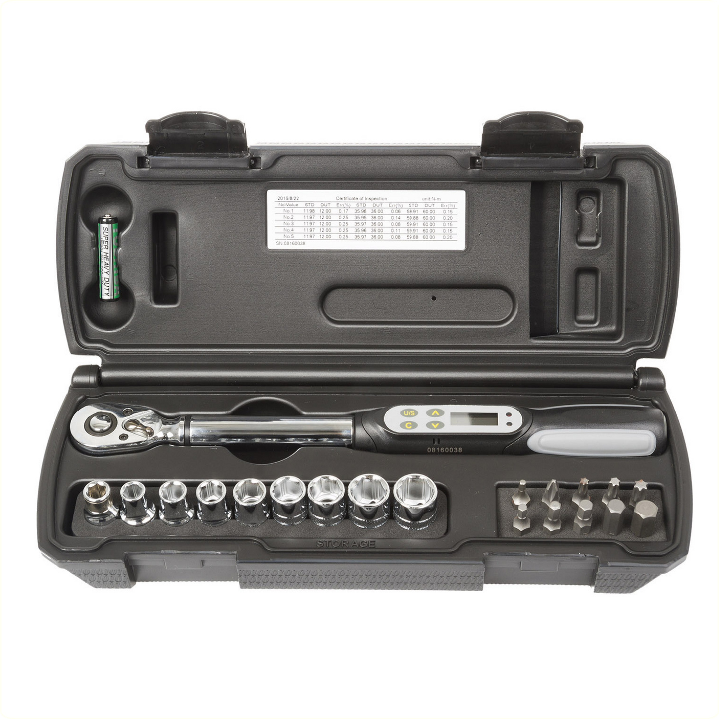 BB1403A Momentsleutel M-Wave digitaal