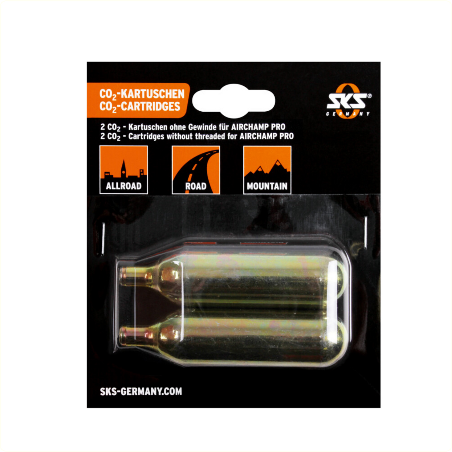 QD0203A SKS CO2 patronen airchamp 16gr
