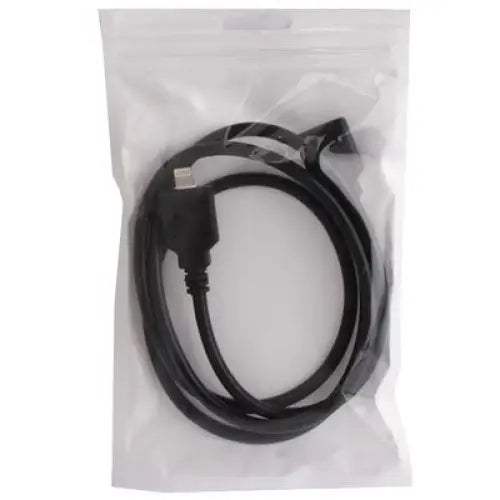 8 Pin Male to Female 22 Core Extension Cable Cable Length: 1m - Black
