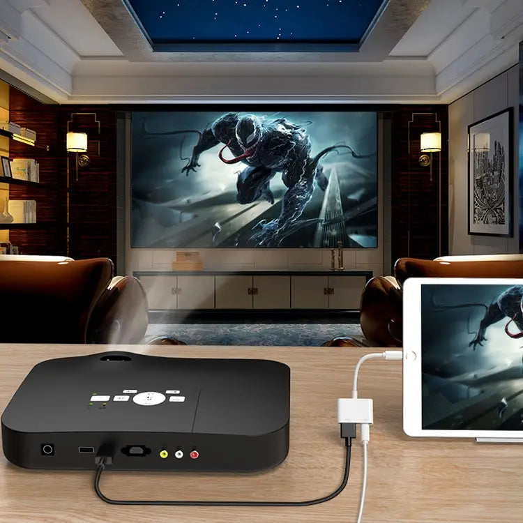 8 Pin to HDMI HDTV Projector Video Adapter Cable for iPhone - For iPhone 8 Pin