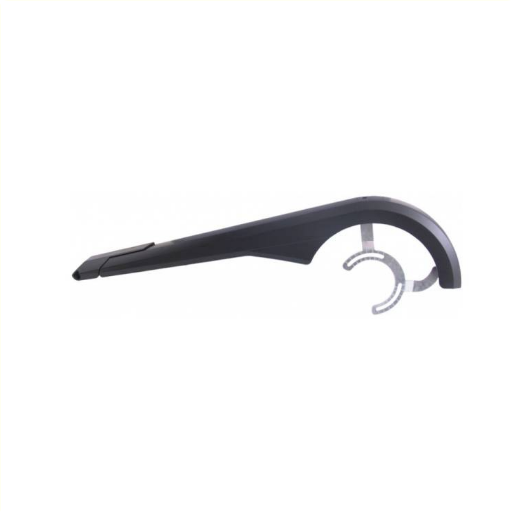 CB0205A Kettingscherm Velo 38T.2 zwart