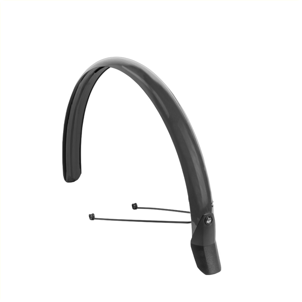 FD2202D Spatbord achter 58/28" mat zwart