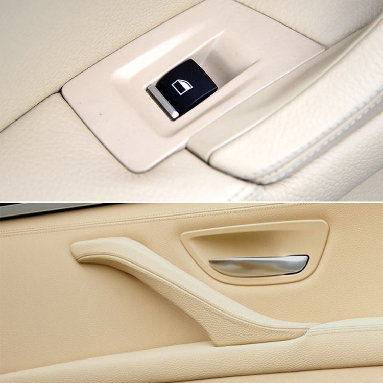 Car Standard Version Inside Doors Handle Pull Trim Cover 5141 7225 873 for BMW F10 F18, Left Driving, Standard Version (Black), Standard Version (Dark Coffee), Standard Version (Beige White), Standard Version (Grey), Standard Version (Beige)...