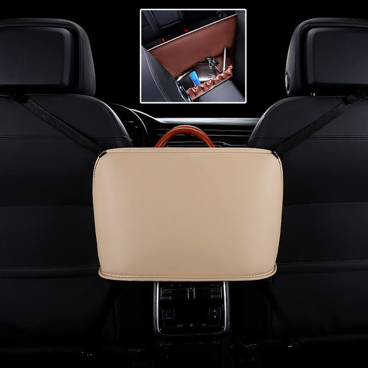 Car Front Seat Hanging Bag Storage Bag, Storage Bag (Brown), Storage Bag (Black), Storage Bag, Storage Bag (Beige), Storage Bag (Red), Storage Bag (Wine Red)