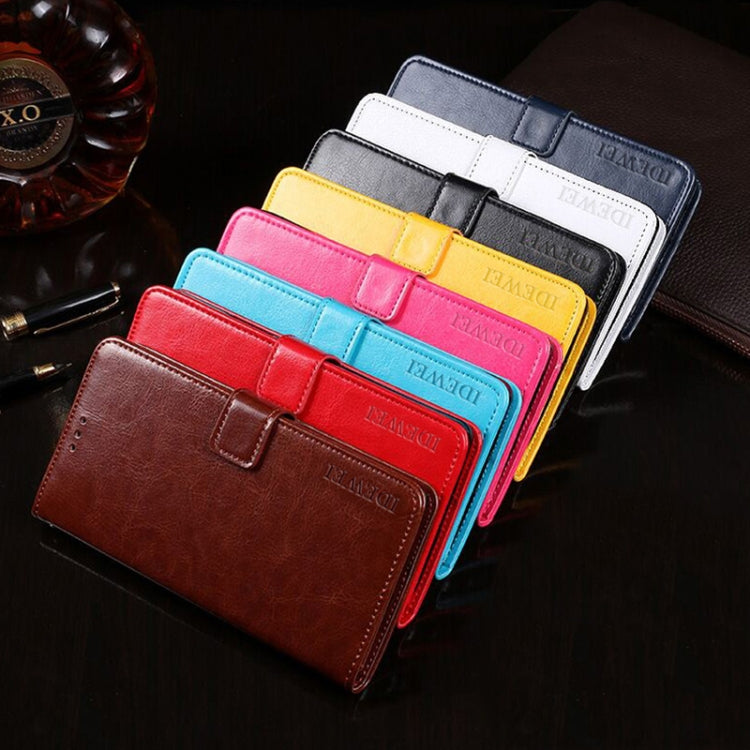 idewei Crazy Horse Texture Horizontal Flip Leather Case with Holder & Card Slots & Wallet, For iPhone 13 mini, For iPhone 13, For iPhone 13 Pro