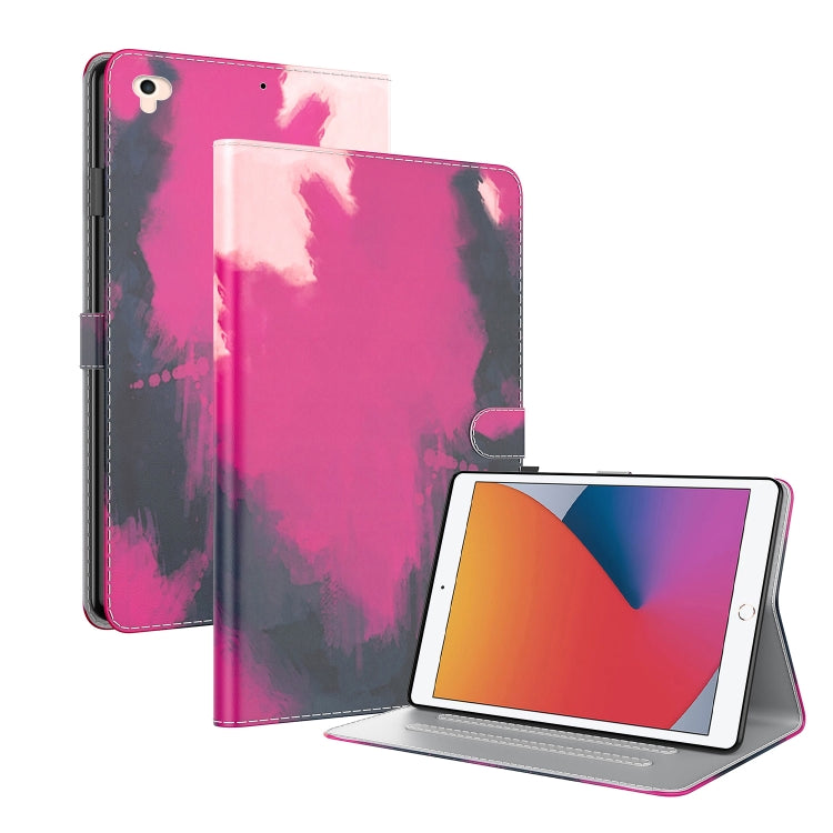 Watercolor Pattern Skin Feel Magnetic Horizontal Flip PU Leather Case with Holder & Card Slots & Photo Frame & Sleep / Wake-up Function, For iPad mini 2024 / mini 6, For iPad Pro 12.9 2022 / 2021 / 2020, For iPad Pro 11 2022 / 2021&2018 / Air 4 (2020)...