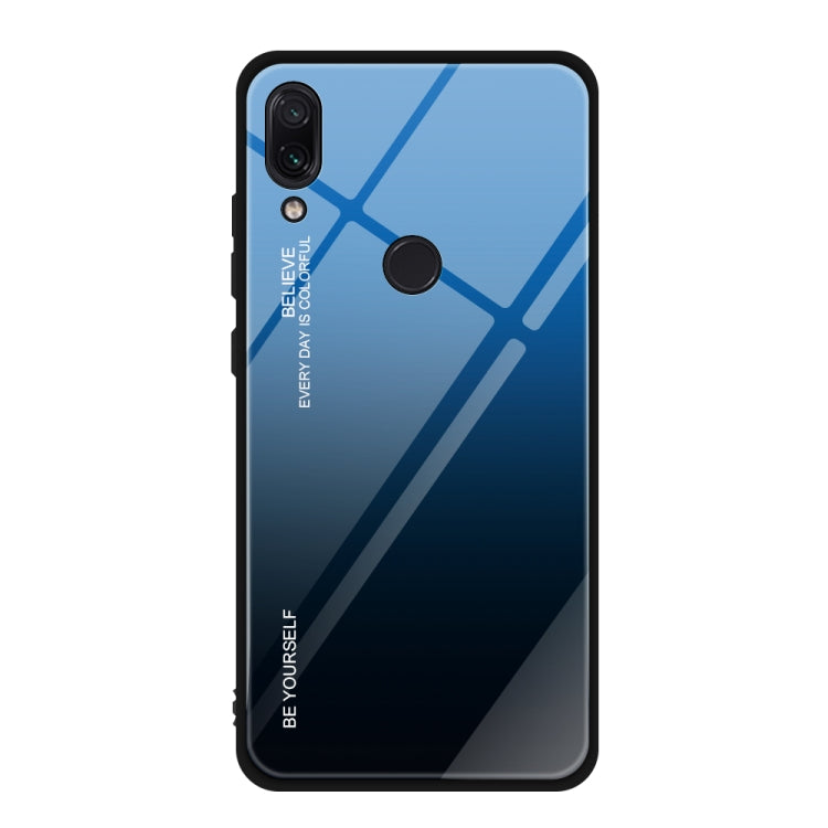 Gradient Color Glass Case, For Xiaomi Mi Mix, For Huawei Y7 (2019), For Huawei Honor 7C