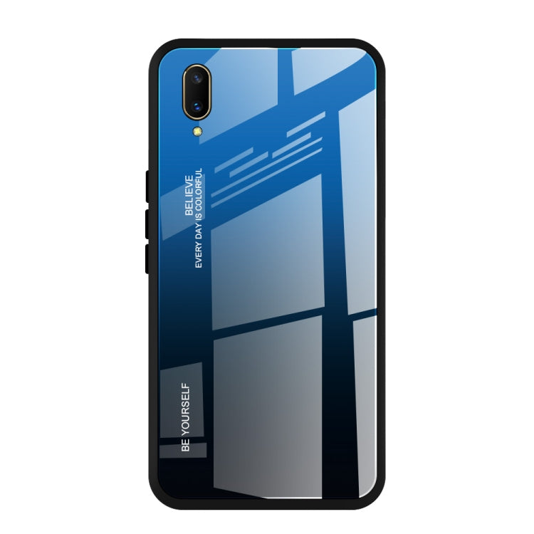 Gradient Color Glass Case, For Galaxy A10s, For Galaxy A80, For OnePlus 7