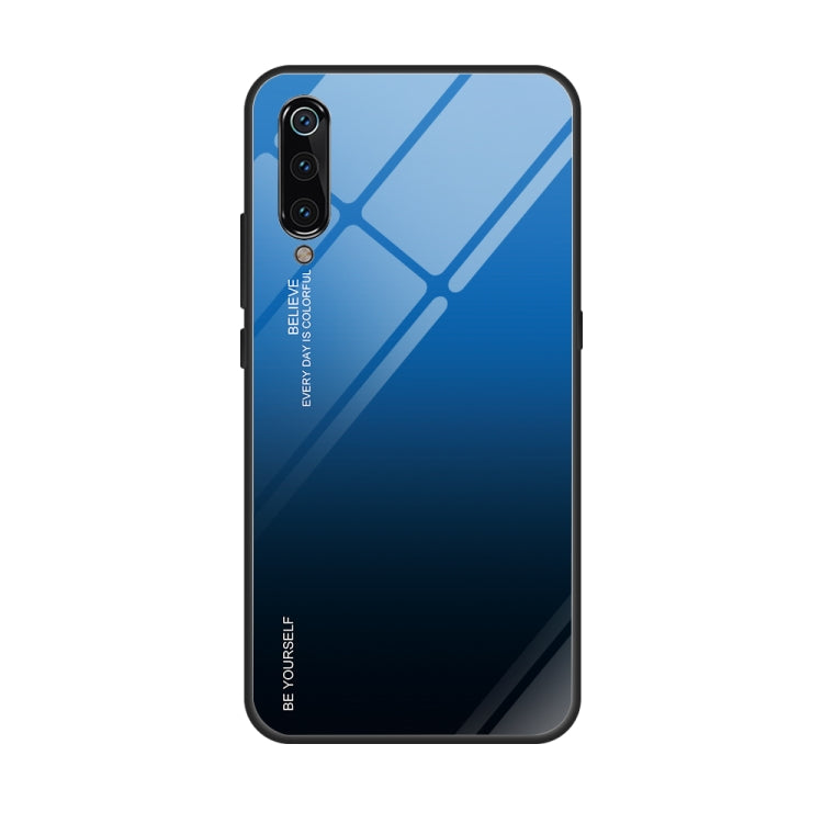 Gradient Color Glass Case, For Galaxy A70, For Galaxy M10, For Galaxy M30