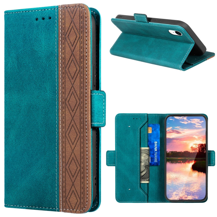 Stitching Magnetic RFID Leather Case, For iPhone 12 Pro Max, For iPhone 11, For iPhone 11 Pro, For iPhone 11 Pro Max, For iPhone X / XS, For iPhone XR