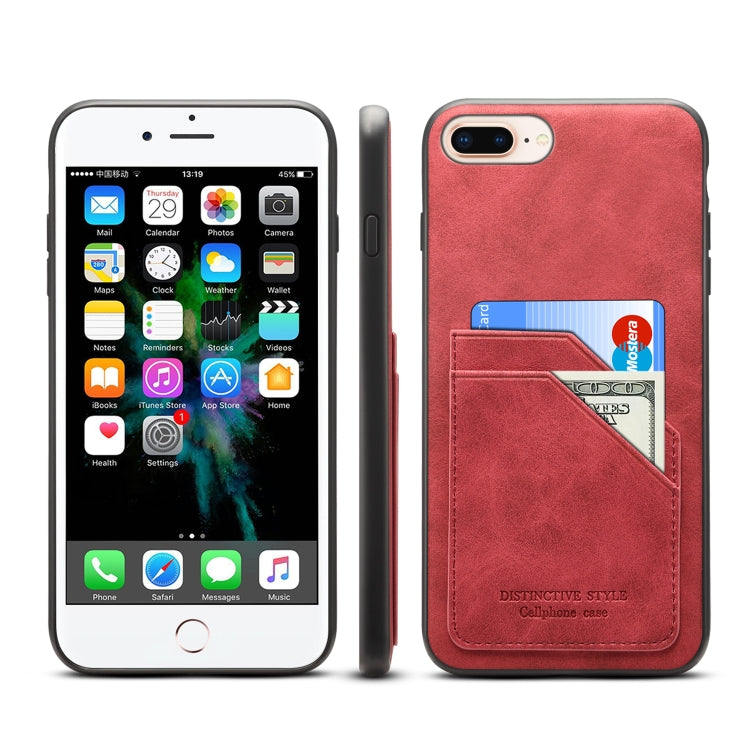 Card Slots Full Coverage PU+TPU Phone Case