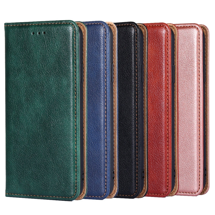 Gloss Oil Solid Color Magnetic Leather Phone Case, For iPhone 14, For iPhone 14 Plus, For iPhone 14 Pro, For iPhone 14 Pro Max
