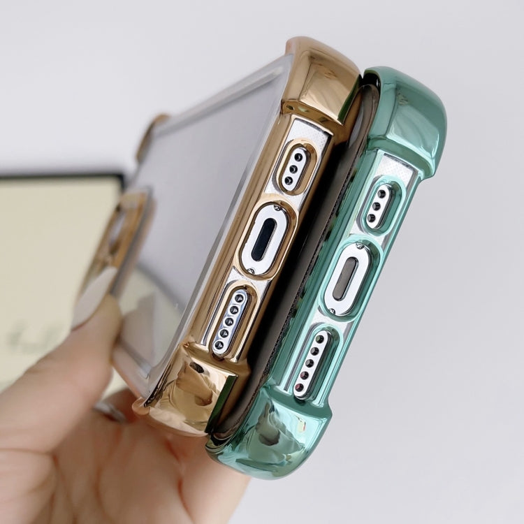 Electroplating Four-corner Shockproof Space Phone Case, For iPhone 12 Pro Max, For iPhone 12 Pro, For iPhone 11 Pro Max, For iPhone 11