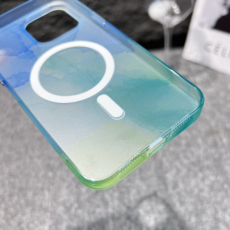 MagSafe Magnetic Watercolor TPU Phone Case, For iPhone 13 Pro Max, For iPhone 12, For iPhone 12 Pro, For iPhone 12 Pro Max