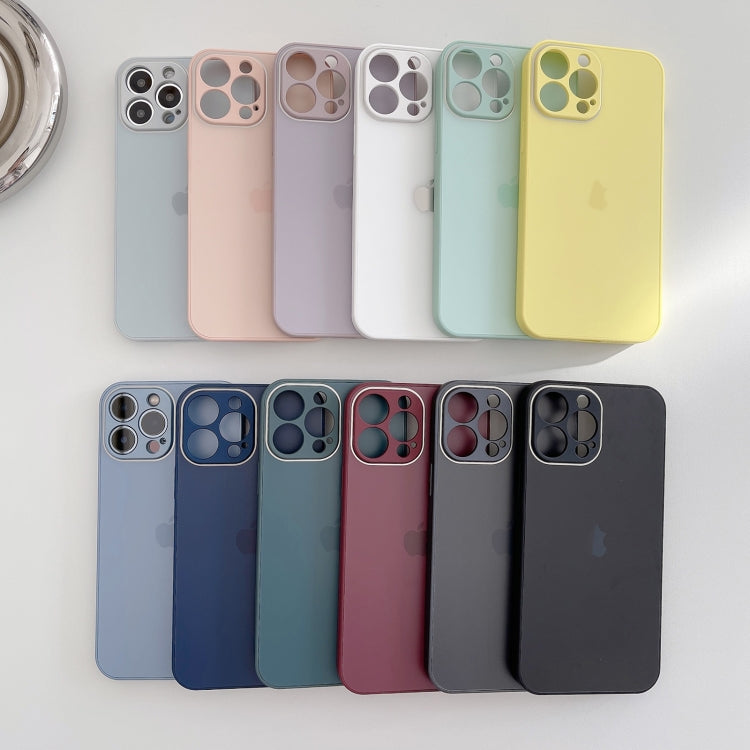 Skin Frosted Tempered Glass Phone Case, For iPhone 14 Pro Max, For iPhone 14 Pro