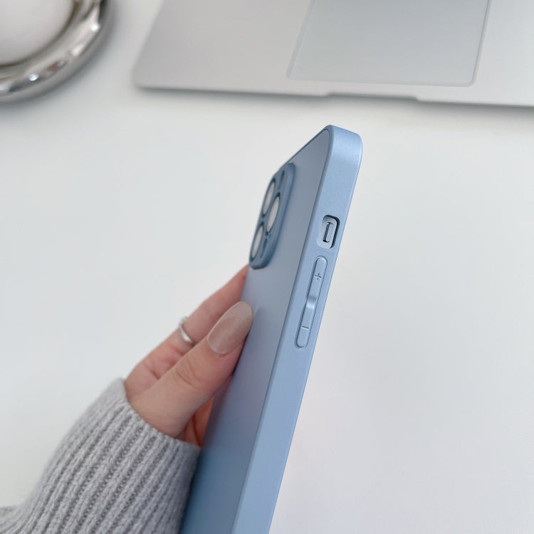 Skin Frosted Tempered Glass Phone Case, For iPhone 14, For iPhone 14 Plus