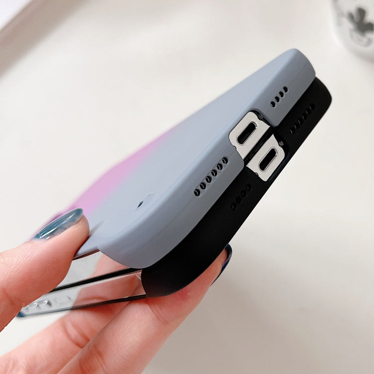 Frameless Skin Feel Gradient Phone Case, For iPhone 13 Pro Max, For iPhone 13 Pro, For iPhone 13, For iPhone 12 Pro Max