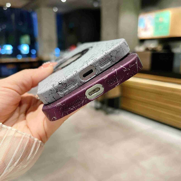 Marble Pattern MagSafe PC Phone Case, For iPhone 12 Pro