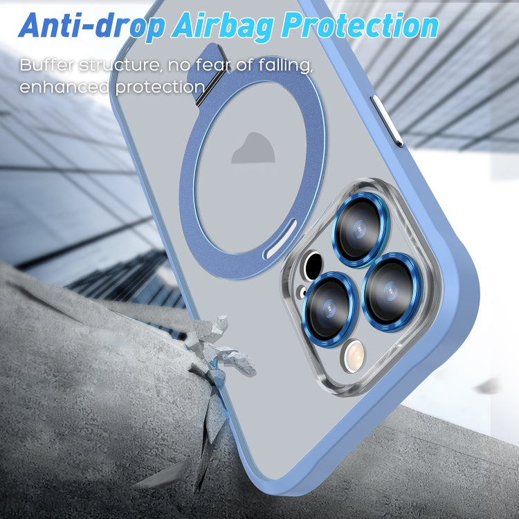 Metal Eyes Series MagSafe Magnetic Holder Phone Case